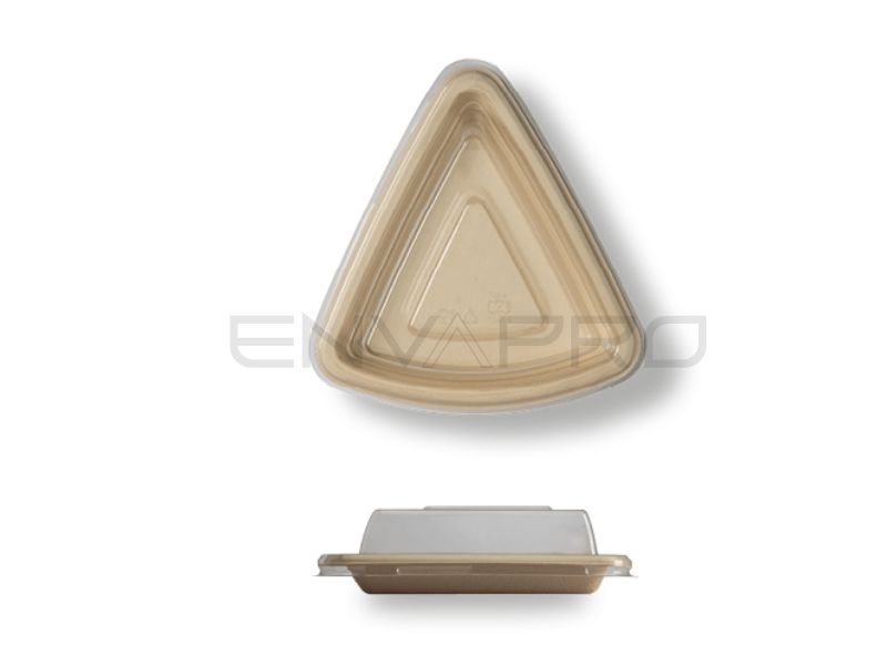 PORTATORTILLA/TARTA 1/4 PORCIÓN PEQUEÑA LAMINADO EN PE