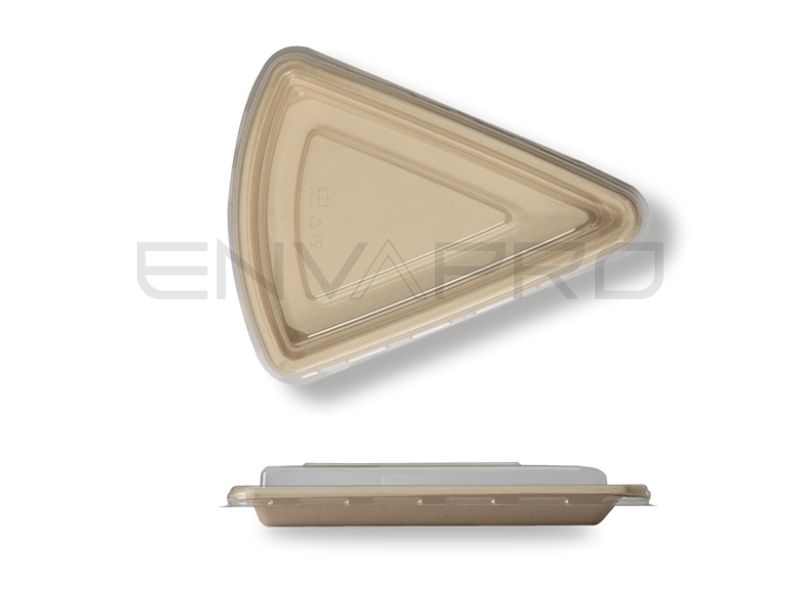 PORTATORTILLA/TARTA 1/4 PORCIÓN GRANDE LAMINADO EN PE