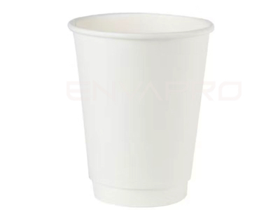 VASO CARTÓN BLANCO DOBLE PARED 16 oz 480 ml BOCA 90 mmØ