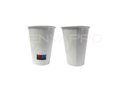 VASO CARTÓN BLANCO 12/14oz. 350 ml BOCA 90 mmØ