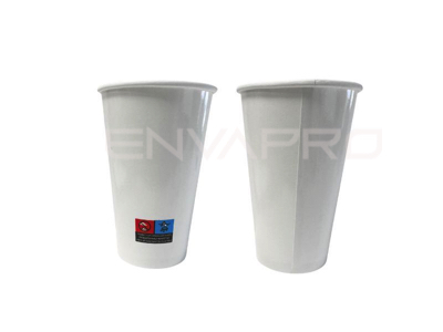 VASO CARTÓN BLANCO 16 oz. 480 ml BOCA 90 mmØ
