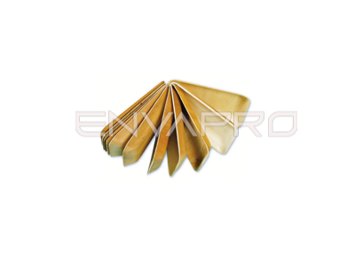 BANDEJA RECTANGULAR HOJA DE PALMA 250x160 mm