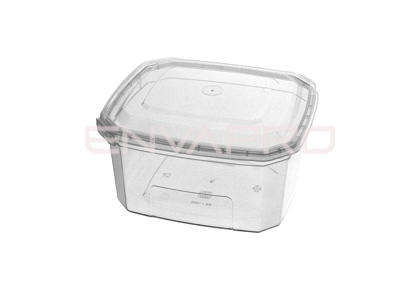 ENVASE TAPA BISAGRA CIERRE DE SEGURIDAD EN PP 