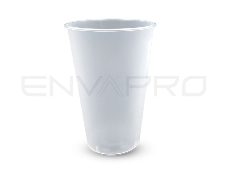 VASO PP TRANSPARENTE REUTILIZABLE 16 oz
