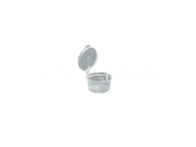 TARRINA PP CON TAPA BISAGRA 1 oz 30 ml 