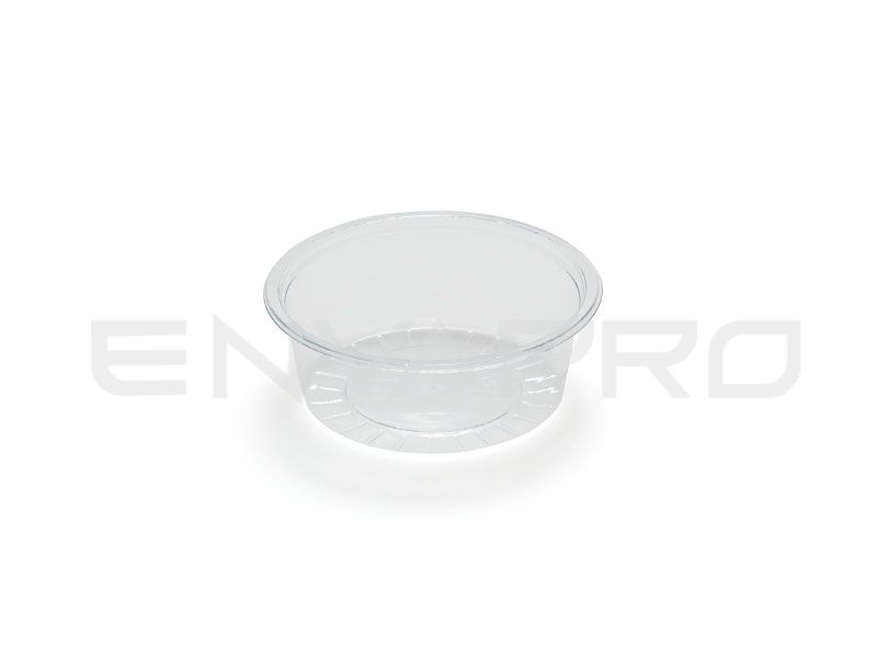 TARRINA SALSERA TRANSPARENTE PET 3 oz 80 ml - 75mmØ