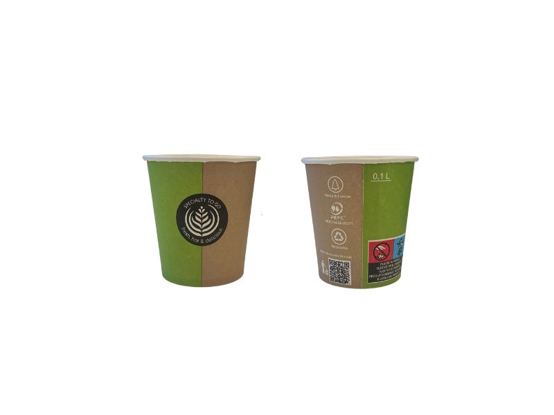 VASO CARTÓN PARED GRUESA 4 oz 120 ml SPECIALITY