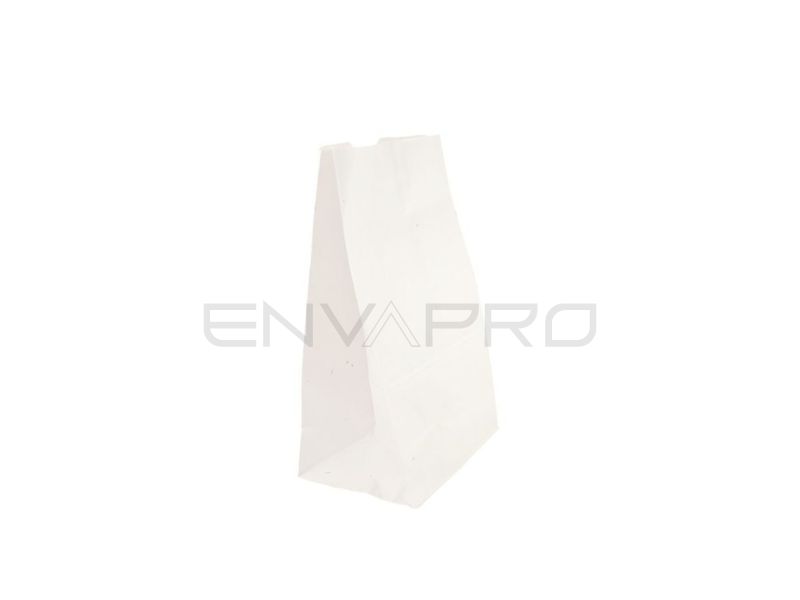 BOLSA PAPEL BLANCO FONDO AMERICANO EQUIVALENCIA (BP3) 60 gr 180xF100x340mm