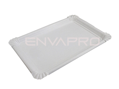 BANDEJA CARTÓN BLANCA ESTUCADA N08 