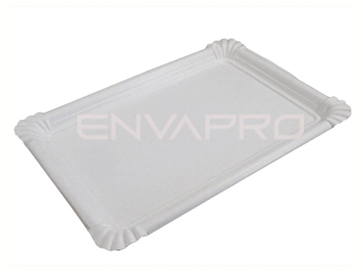 BANDEJA CARTÓN BLANCA ESTUCADA N11