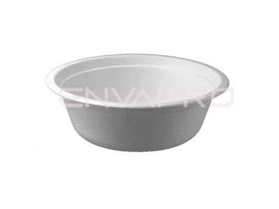 BOWL CAÑA AZUCAR 400 ml BLANCO GREENPACK